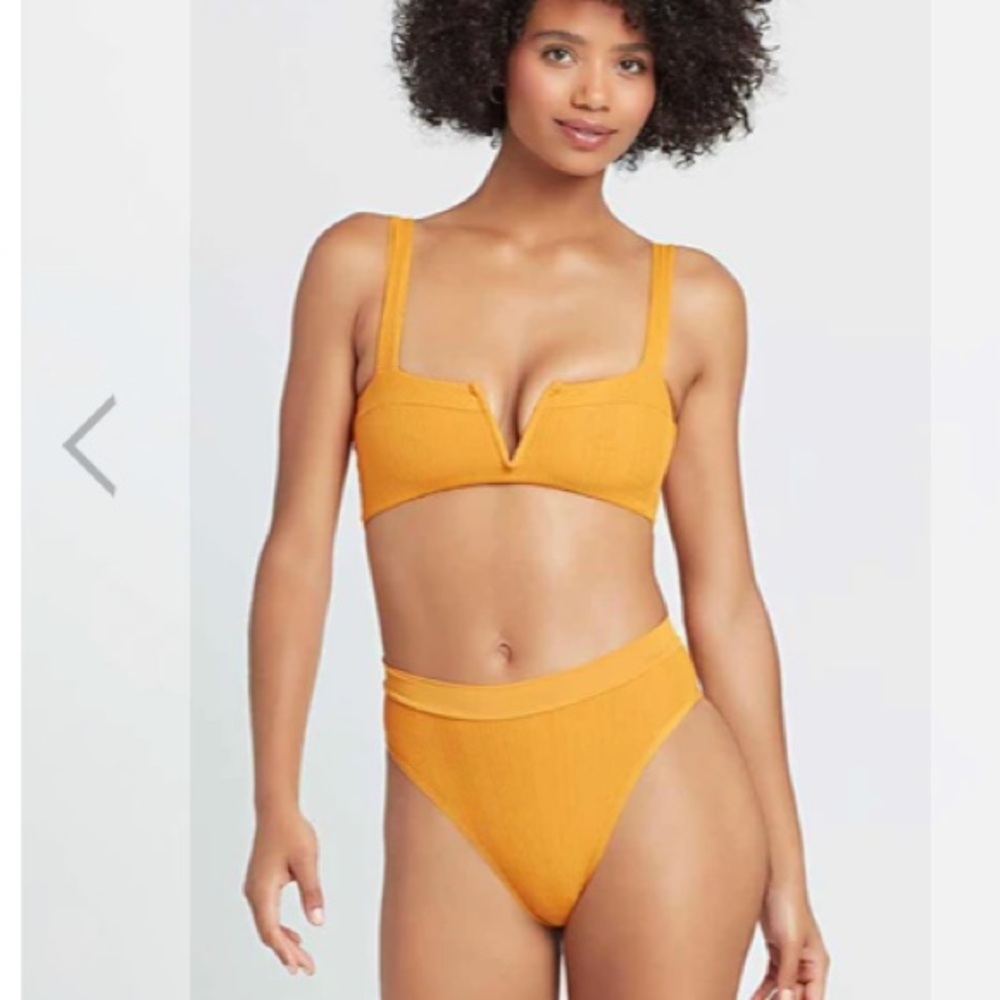 L*space pointelle rib mandarin French bottom bitsy